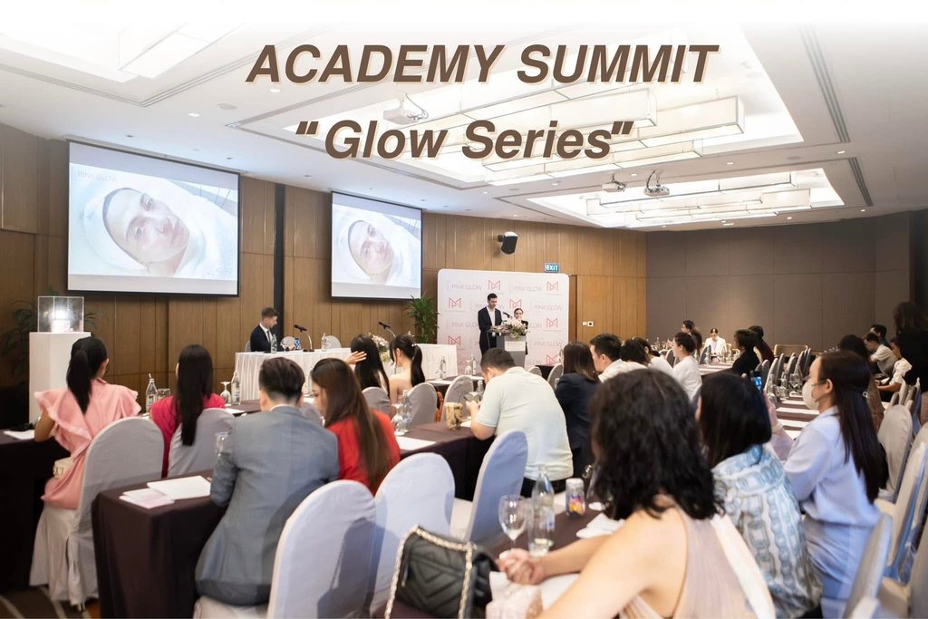 Academy Summit Glow Series conference hall